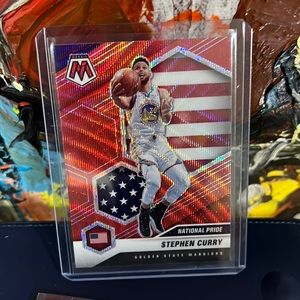 Stephen curry national pride prizm mosaic LIMITED
